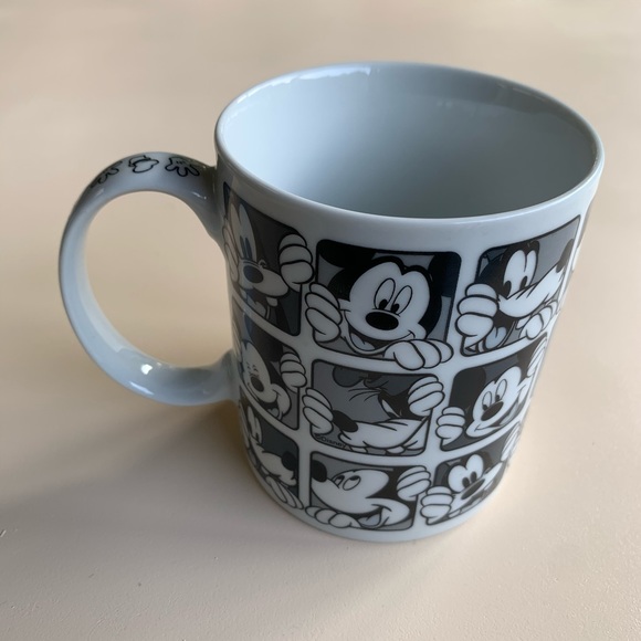 Mickey Mouse Disney Black & White Monotone Mug - Picture 2 of 8